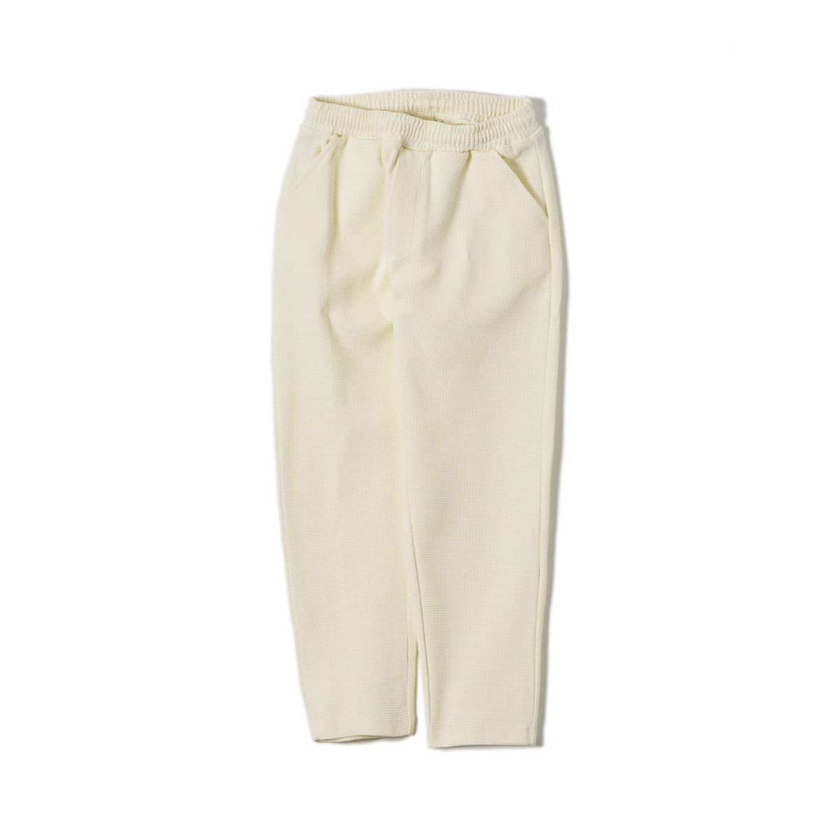 WAFFLE TROUSERS (OFF WHITE)
