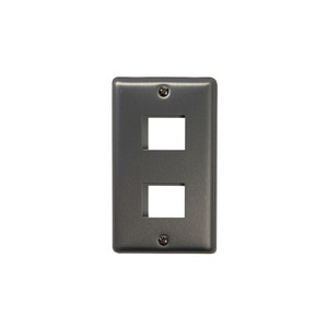 VINTAGE SWITCH PLATE 2 (SILVER)