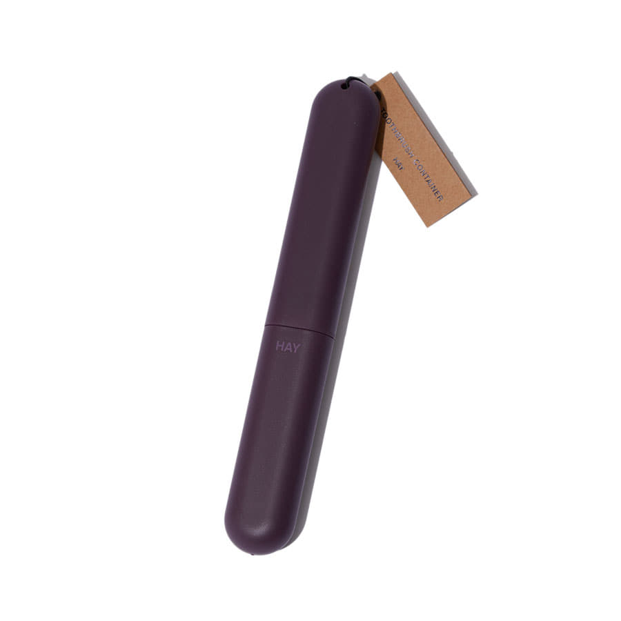 TOOTHBRUSH CONTAINER (BURGUNDY)