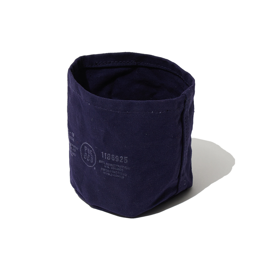 CANVAS POT COVER SMALL (NAVY)
