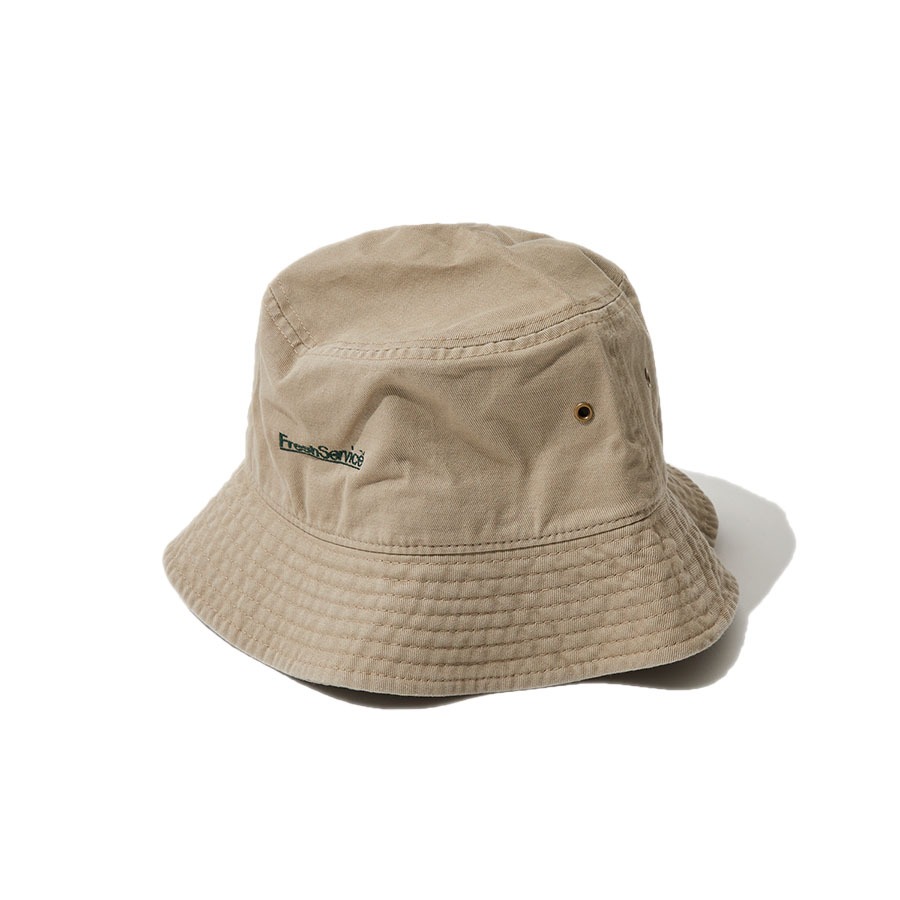 CORPORATE BUCKET HAT (BEIGE)
