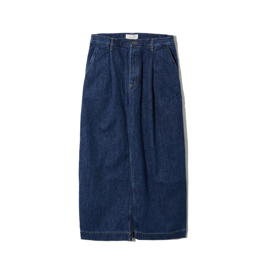 PUCH DENIM PANTS (WASHED BLUE)