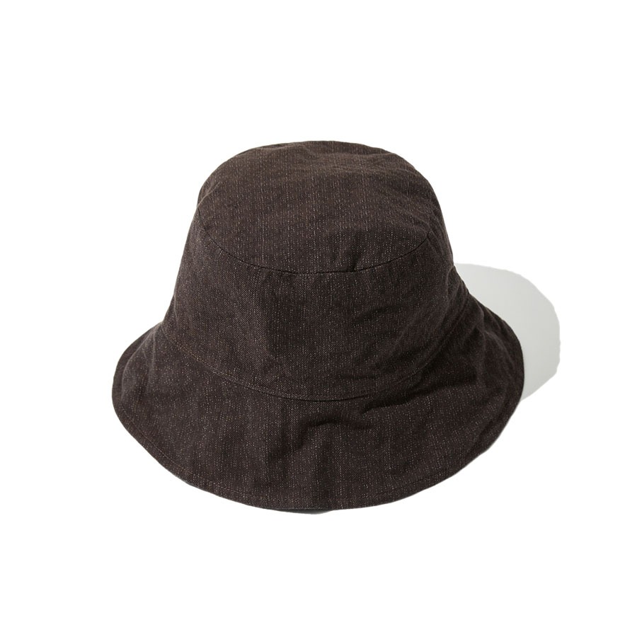 REVERSIBLE HAT (BROWN/INDIGO)