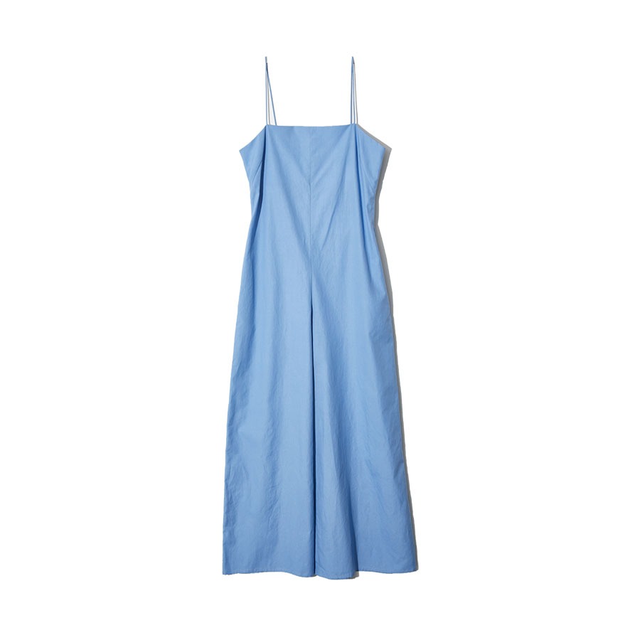 WASHED FINX TWILL JUMPSUIT (BLUE)