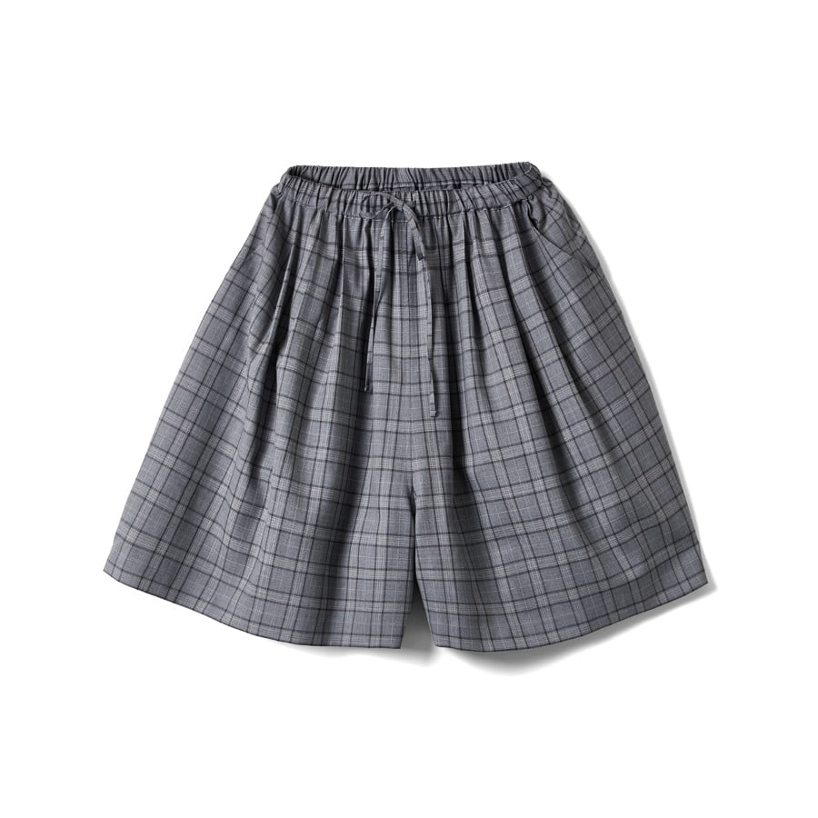 WIDEWIDEWIDE PANTS (GRAY CHECK)