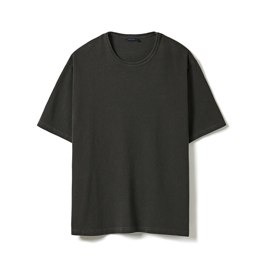 [WED TALKS EVENT] GARMENT DYED S/S T-SHIRT (INK BLACK)