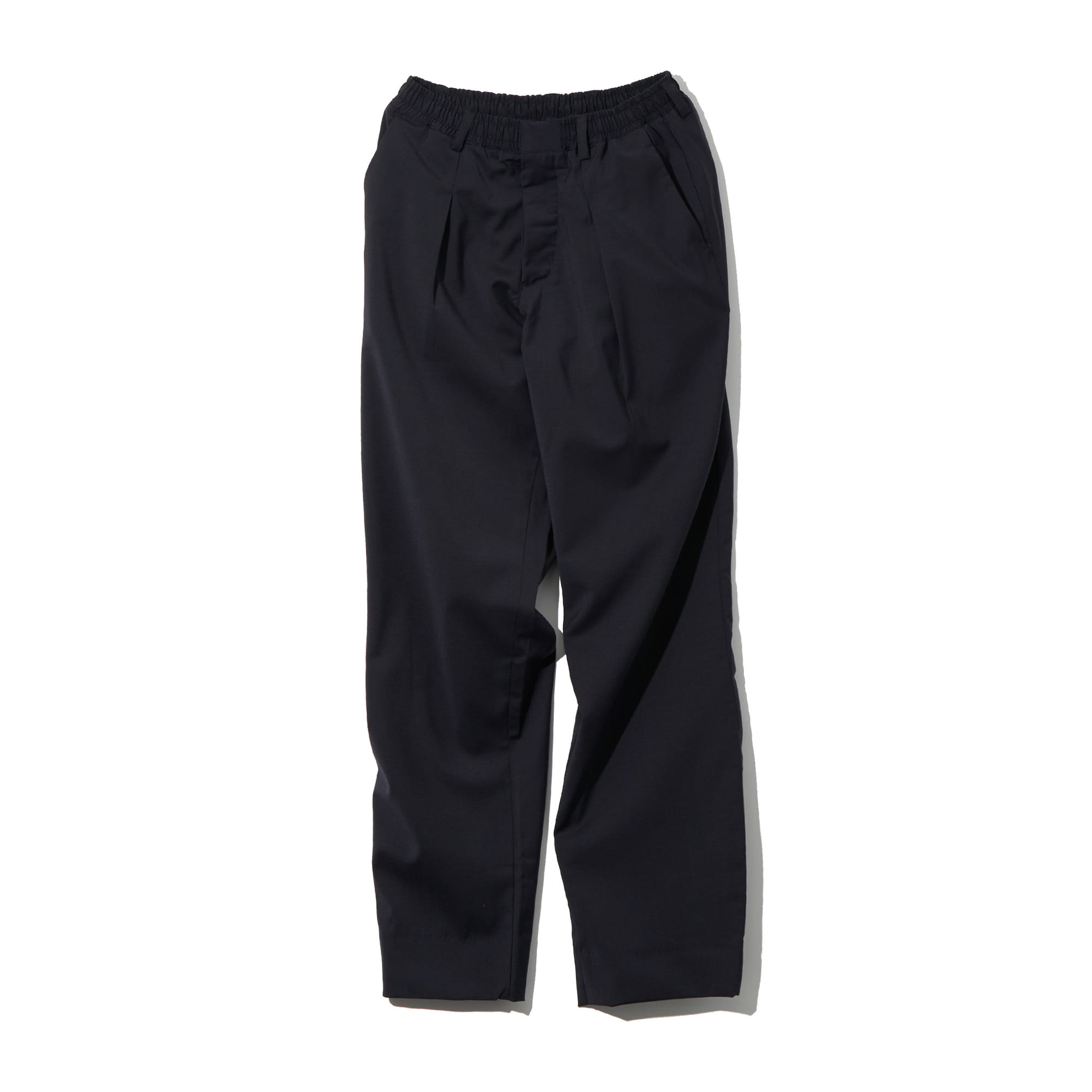 PLEATED TROUSERS (NAVY)