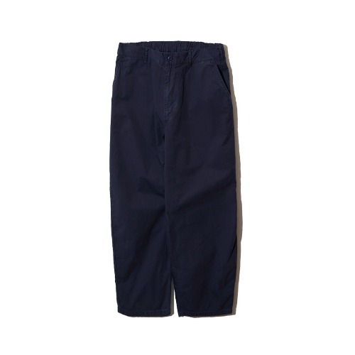 OVERDYED LEFT TWILL TROUSERS (NAVY)