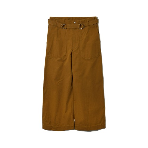 WIDE BELTED PANT (SUNNY DRY WASHED BARLEY)