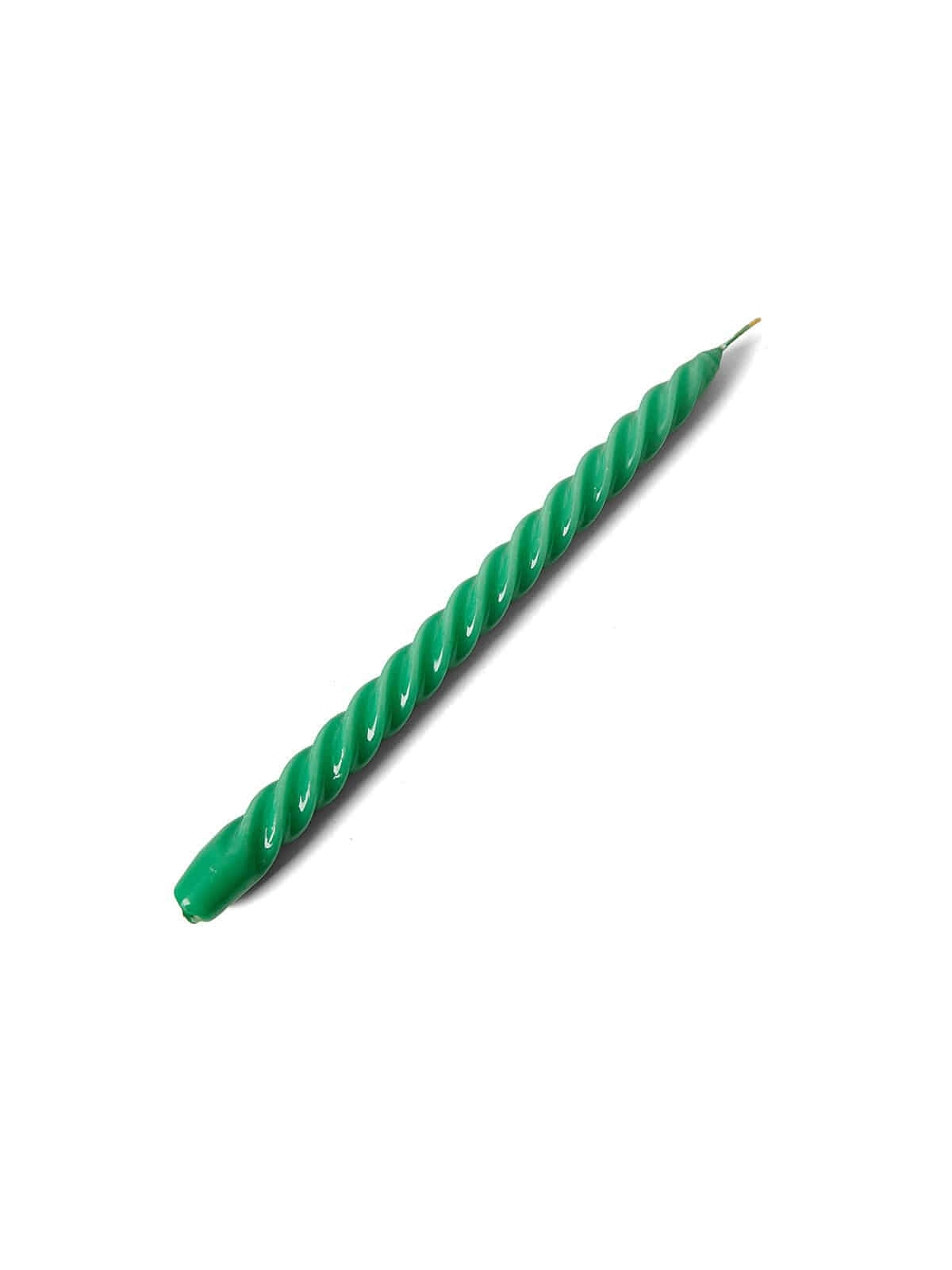 CANDLE TWIST LONG (GREEN)